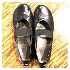 Josef Seibel Black Mary Jane Flats